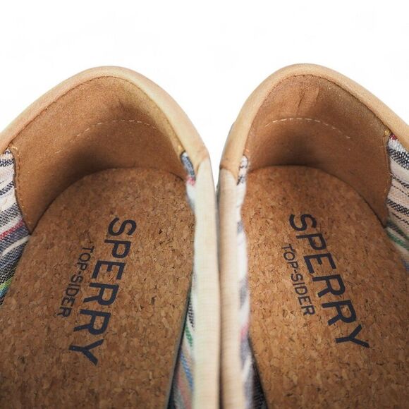 Sperry Authentic Original Venice 2- Eye Linen Boat Shoes "Natural" Women's 6.5M - Picture 12 of 12